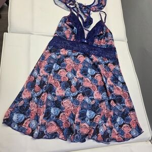 Floral Lace Nightgown